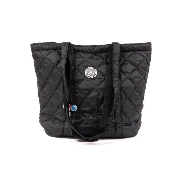 Quilted Tote Black - image 2