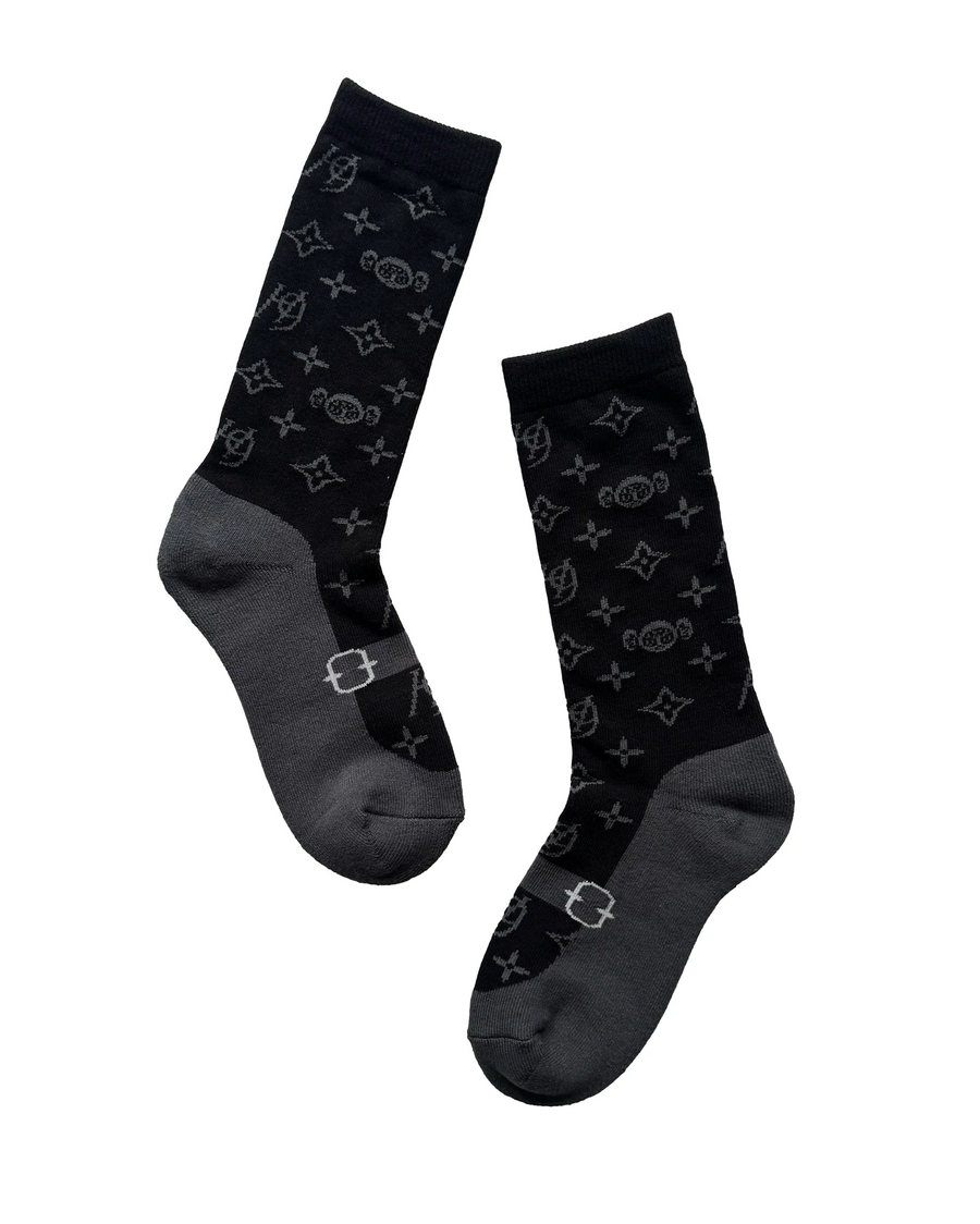 Maryjane Monogram Socks