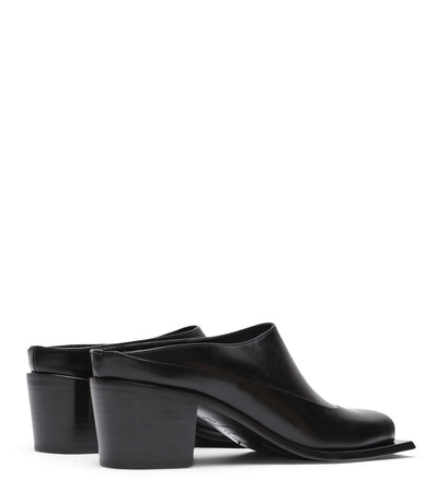 Lonel Heeled Square Toe Mule
