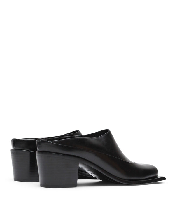 Lonel Heeled Square Toe Mule
