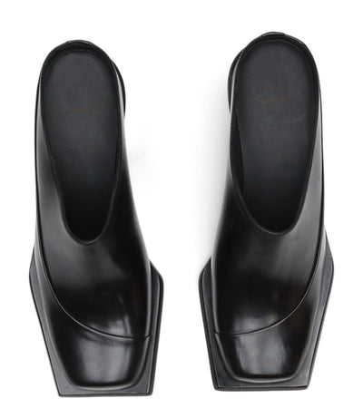 Lonel Heeled Square Toe Mule