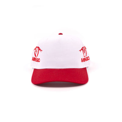 Mingo White Snapback - front view