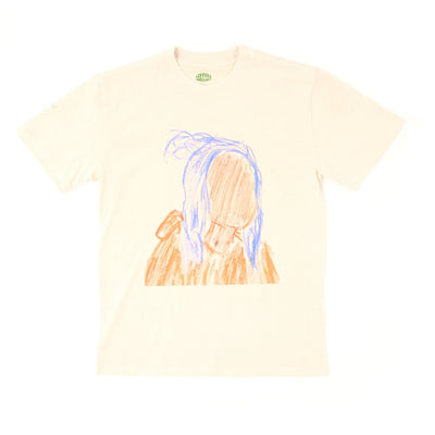 BusyBdy Faded Tee Bone - front view