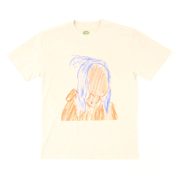 BusyBdy Faded Tee Bone - front view