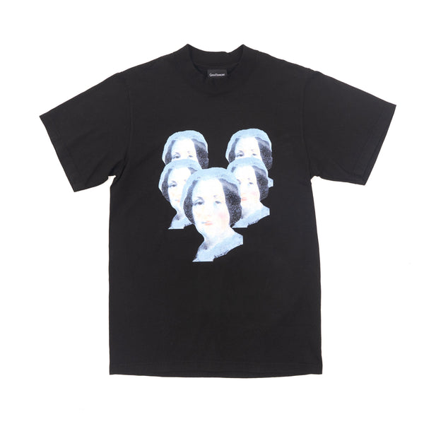 Lady Faith Tee Black - front view