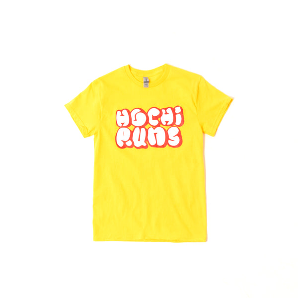 HoChi Runs Tshirt - front view