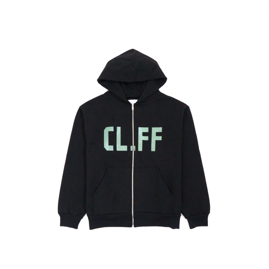 Cliff Team Logo Zip Hoodie - front view