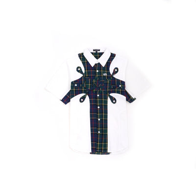 H99 Short SleeveButton Up - front view