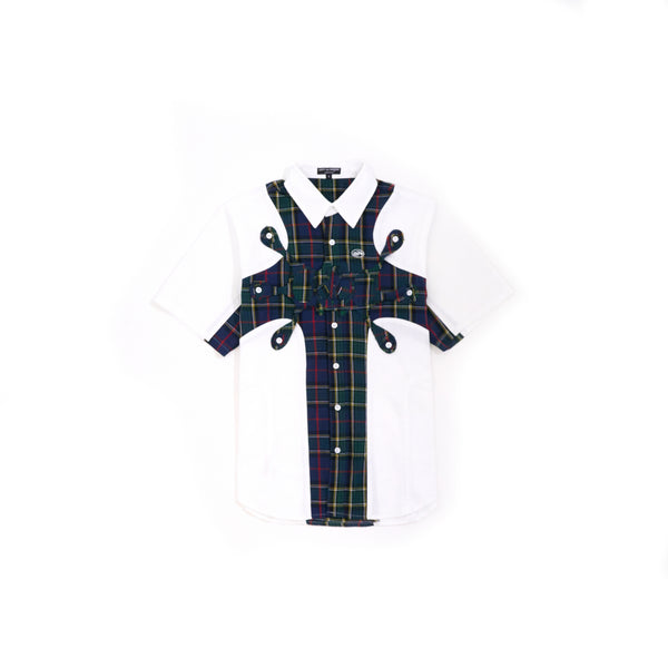 H99 Short SleeveButton Up - front view