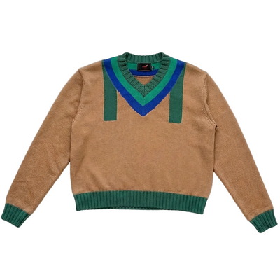 “M” Neck Sweater