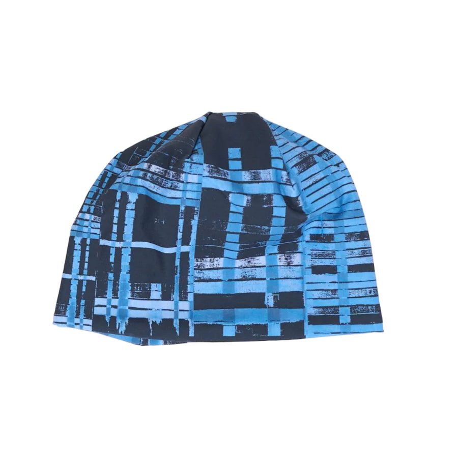 Glitch Plaid Beanie